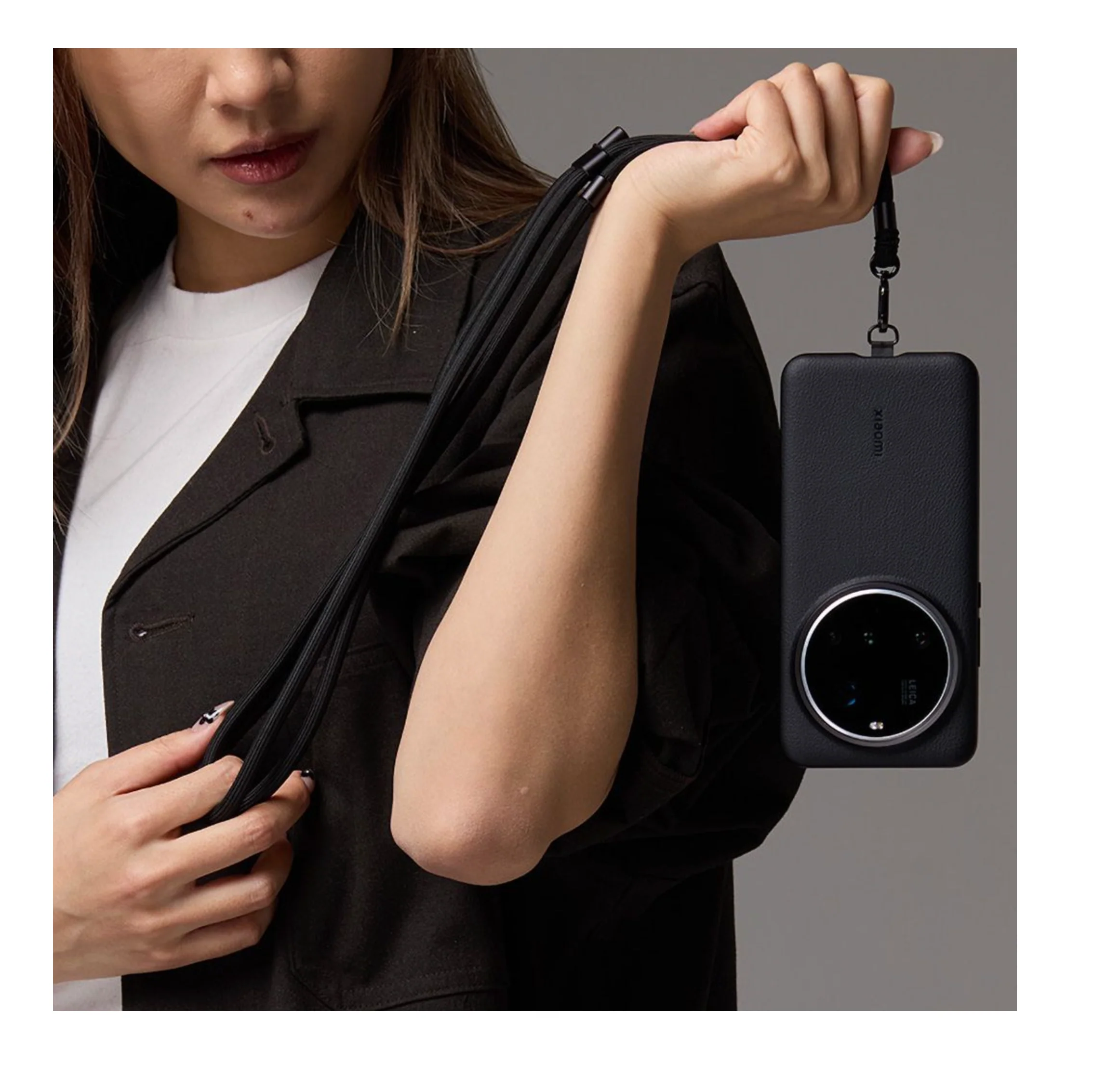 Xiaomi 15 Ultra Leather Lanyard Case - Image 3